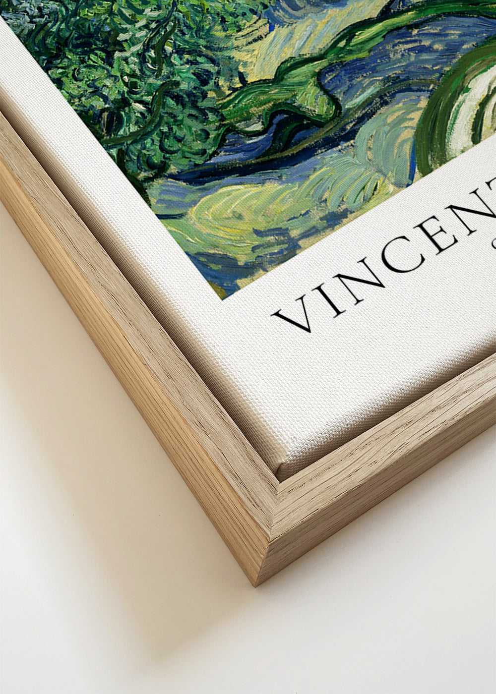 Botanisk plakat Olivtræer af Van Gogh