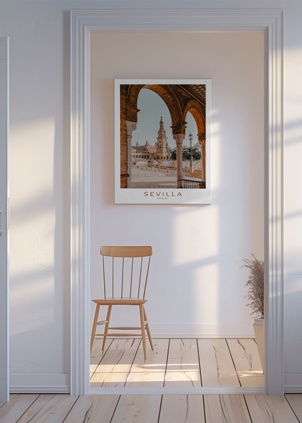 Køkkenkunst Sevilla: buegange og plads