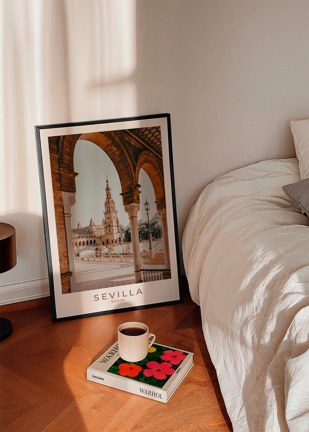 Køkkenkunst Sevilla: buegange og plads