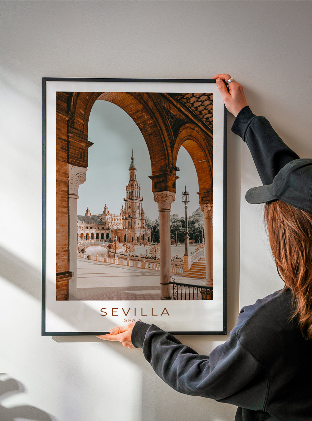 Køkkenkunst Sevilla: buegange og plads