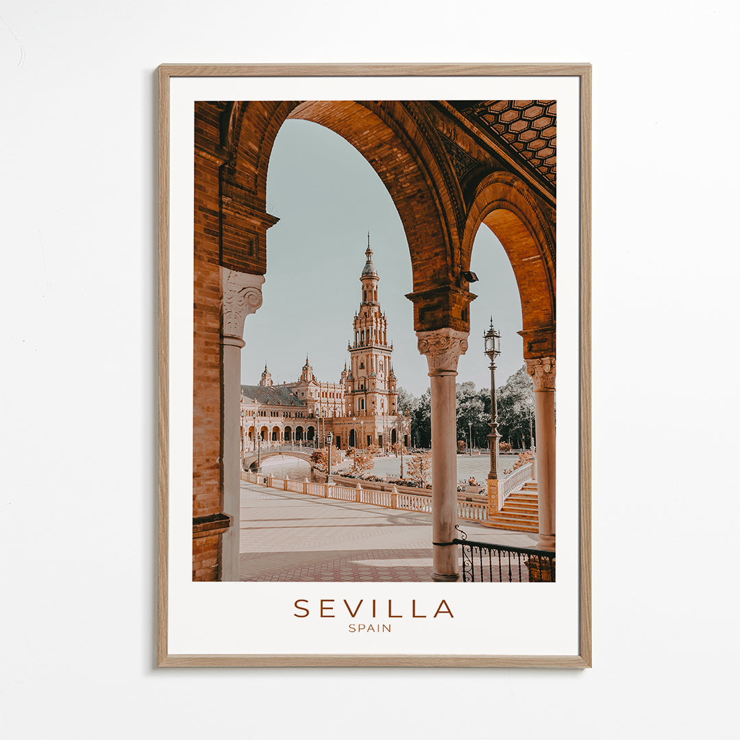 Køkkenkunst Sevilla: buegange og plads