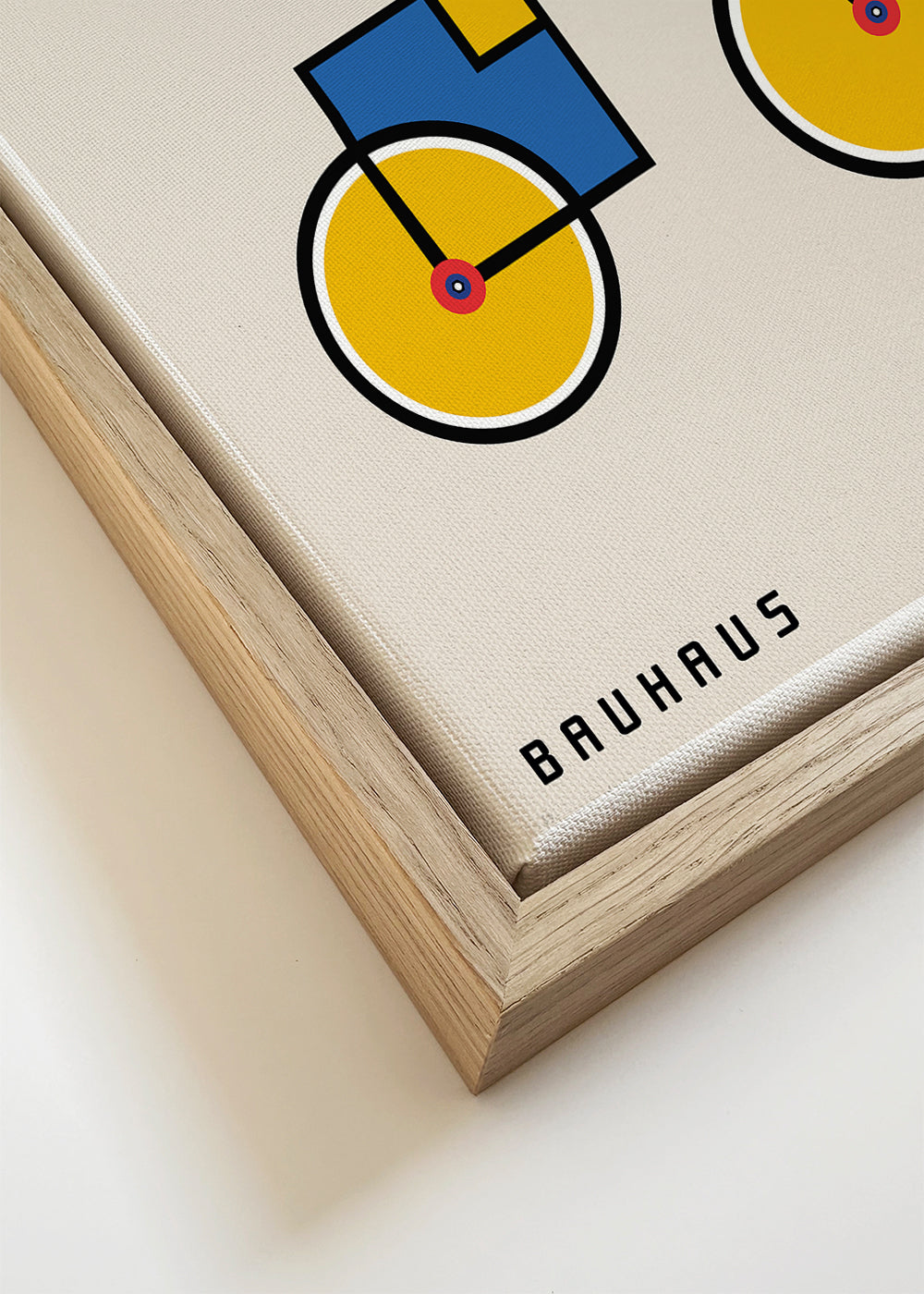 Bauhaus cykel illustration