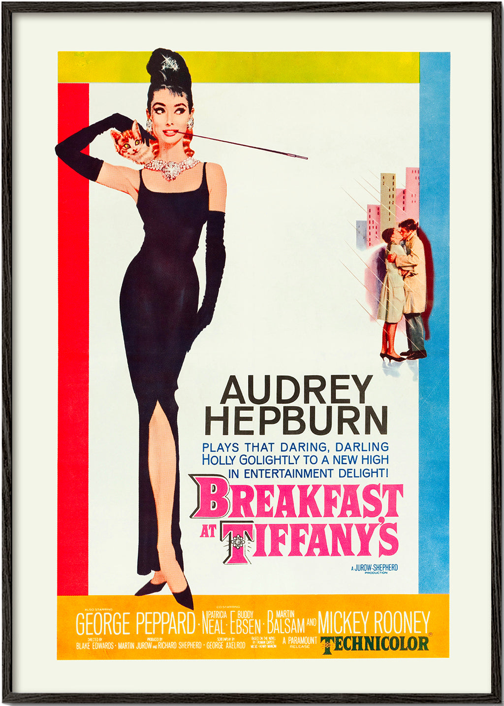 Vintage-plakat Audrey Hepburn klassiker