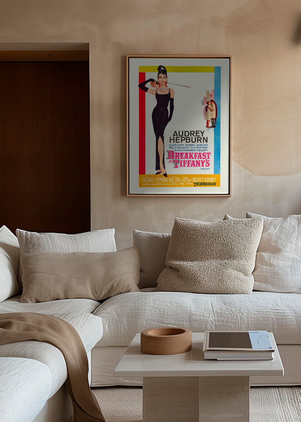 Vintage-plakat Audrey Hepburn klassiker