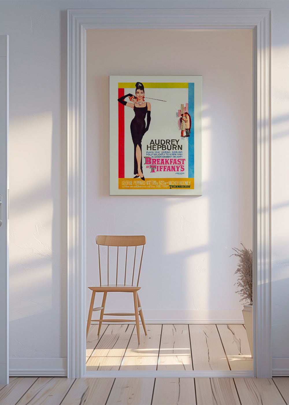 Vintage-plakat Audrey Hepburn klassiker