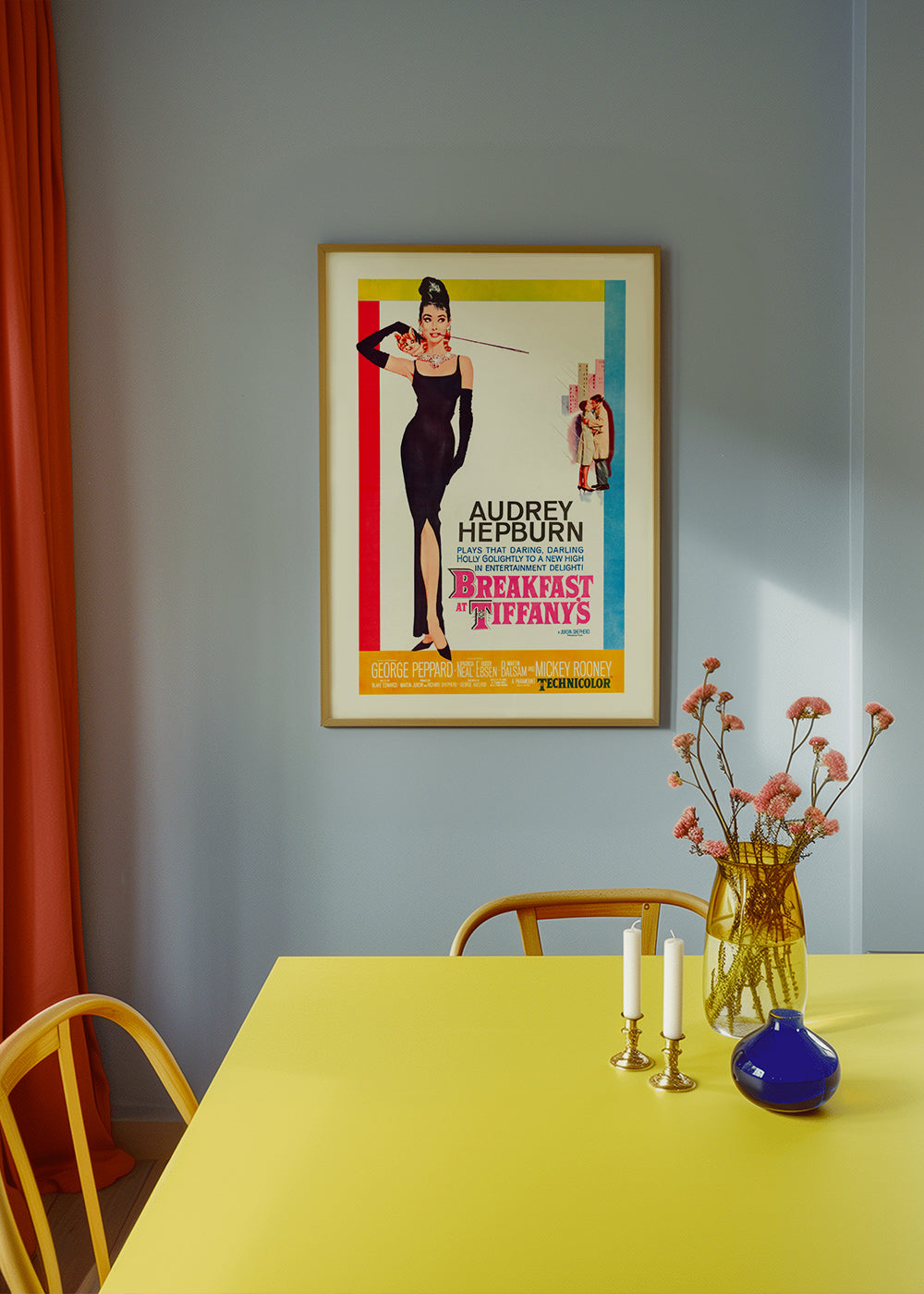 Vintage-plakat Audrey Hepburn klassiker