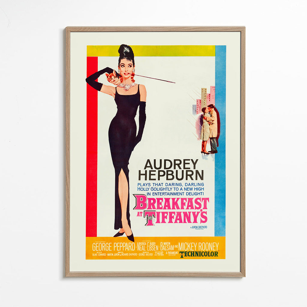 Vintage-plakat Audrey Hepburn klassiker