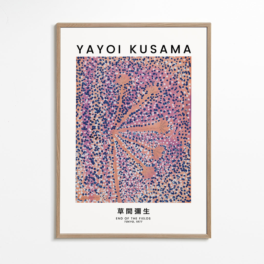 Illustrationsplakat japansk prikket