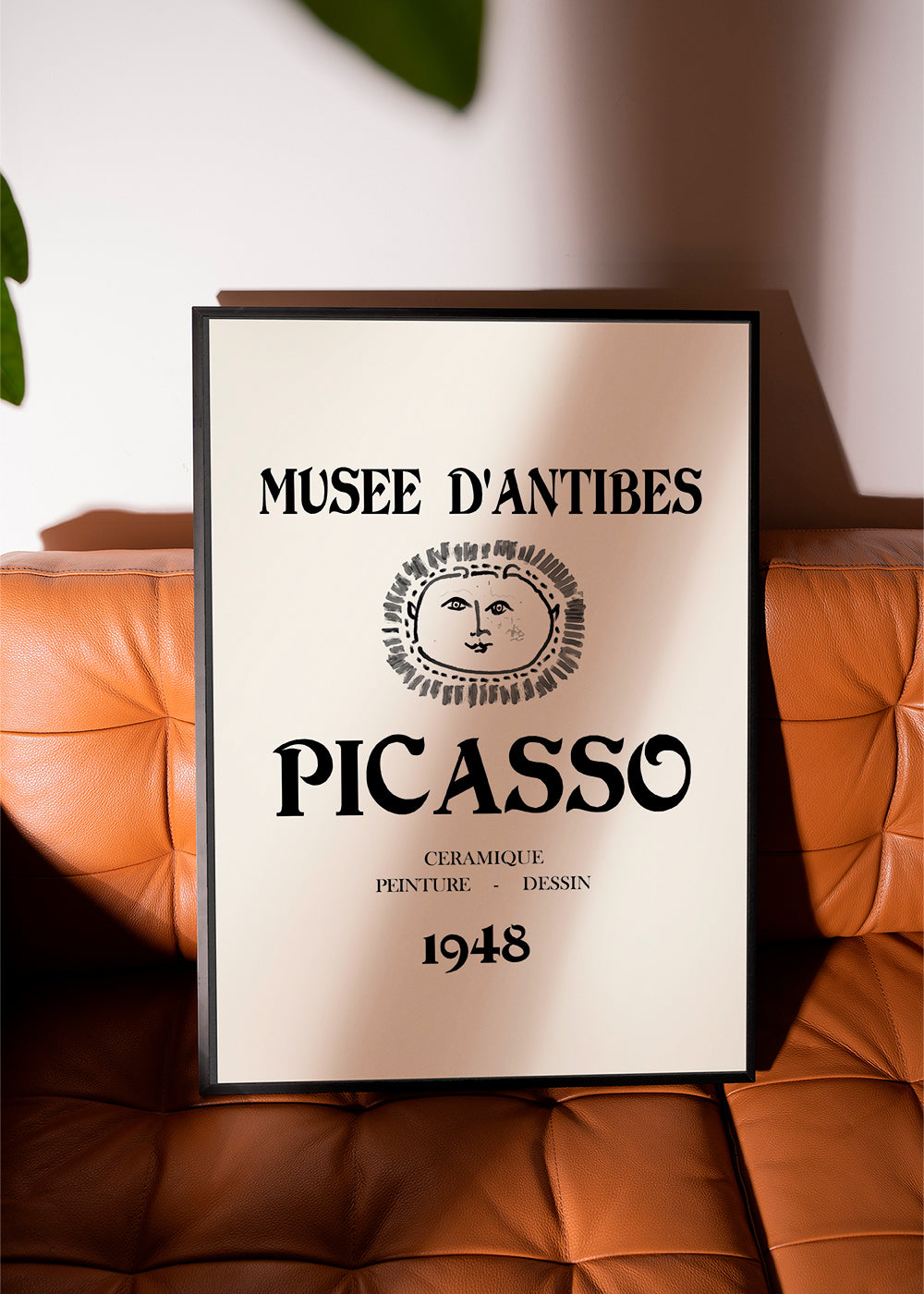 Vintage plakat Musée d'Antibes Picasso 1948