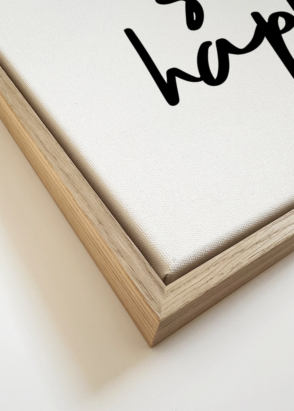 Håndskrevet typografisk illustration