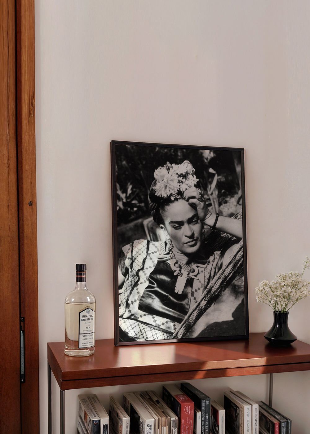Vintage portrætfotografi af Frida Kahlo