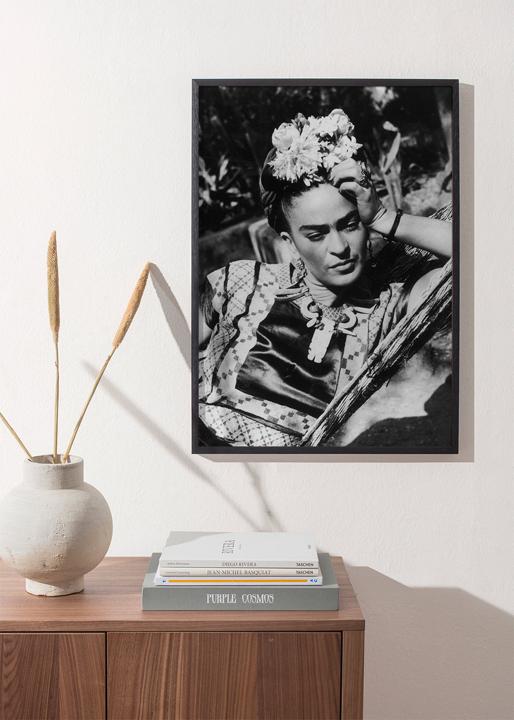 Vintage portrætfotografi af Frida Kahlo