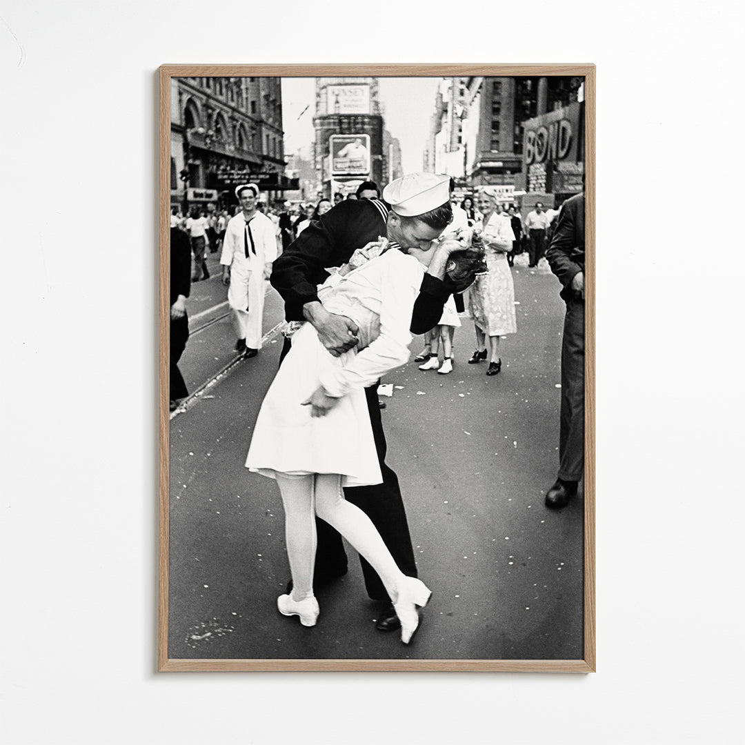 Vintage plakat: kys i Times Square 1945