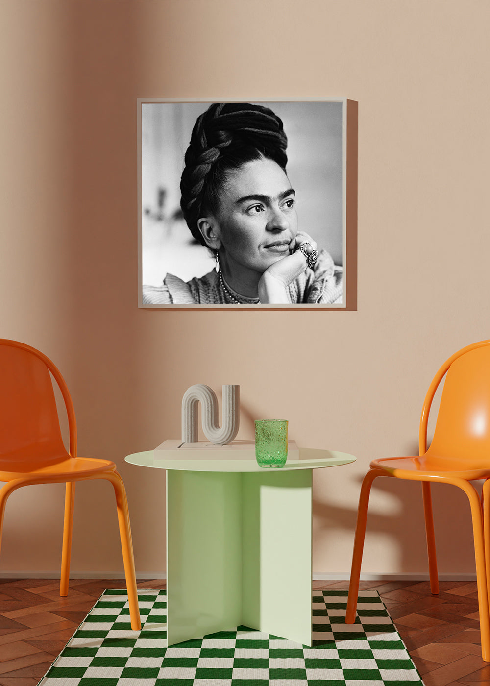 Fotografi portræt sort-hvid med vintage-stemning