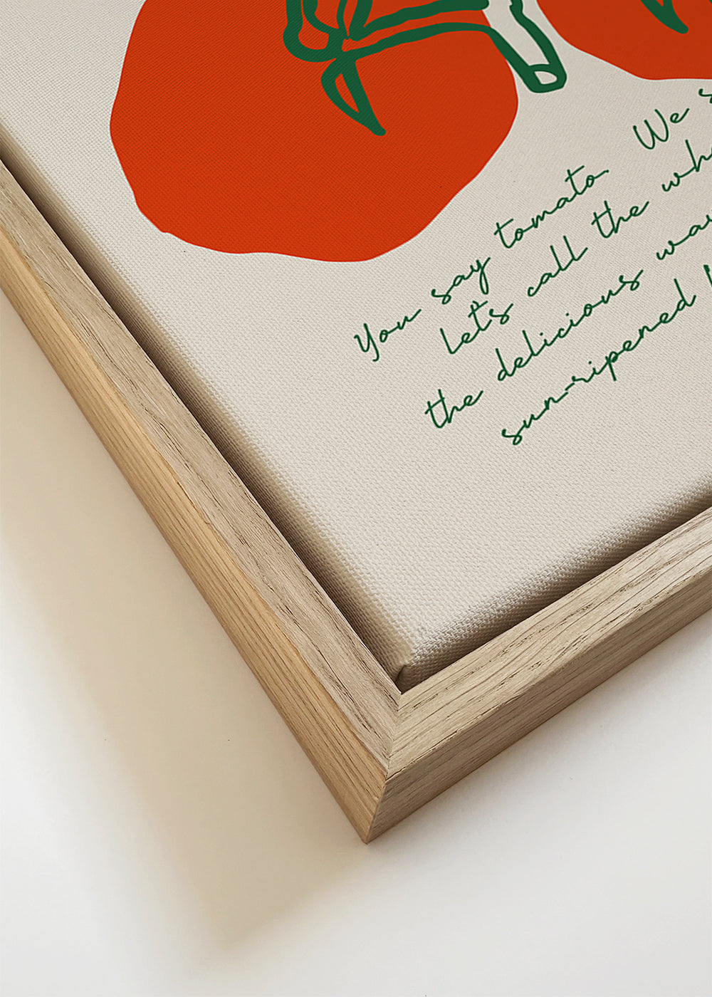 Køkkenkunst Pomodoro illustrerede tomater