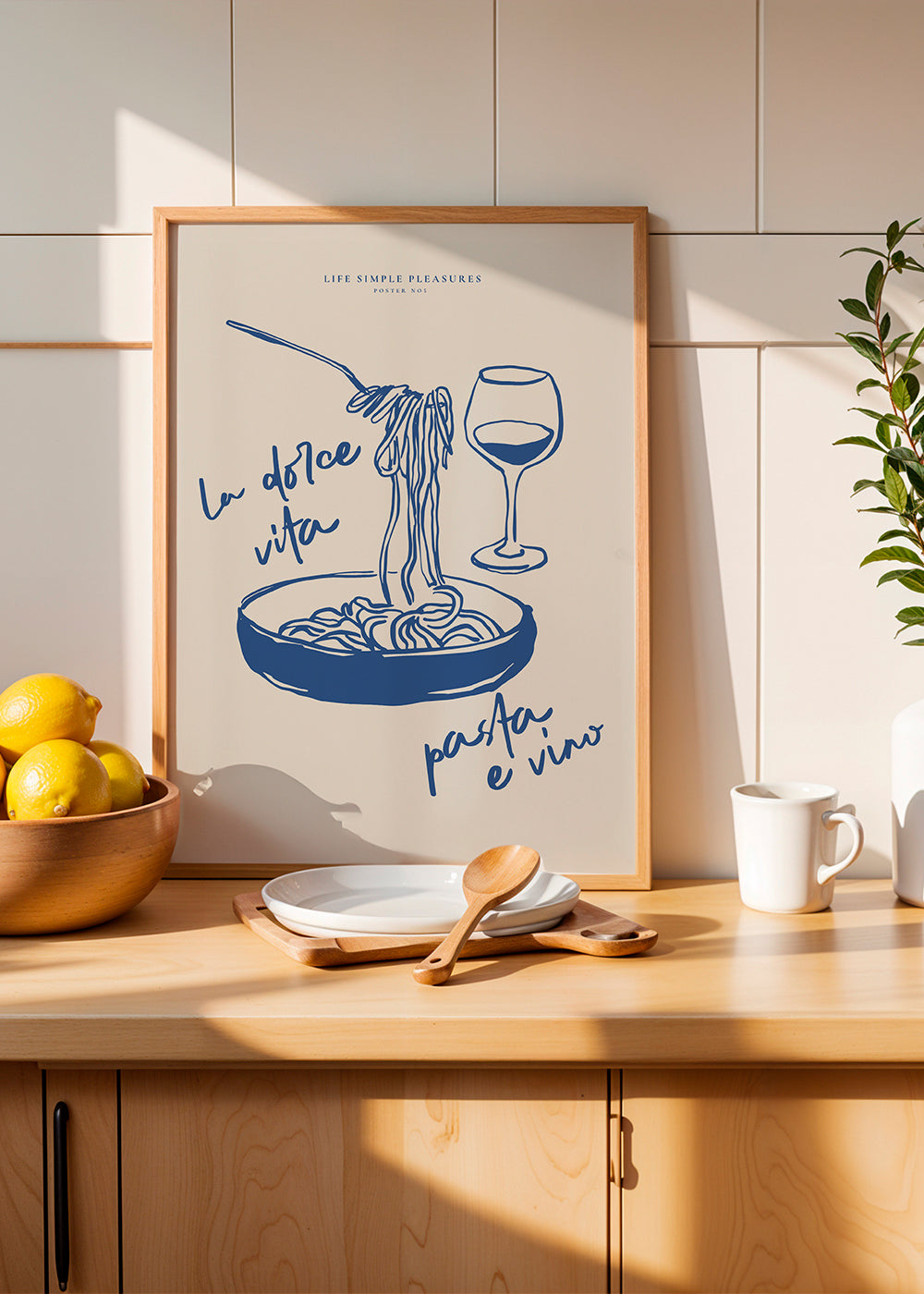 Køkkenkunst La Dolce Vita pasta og vin