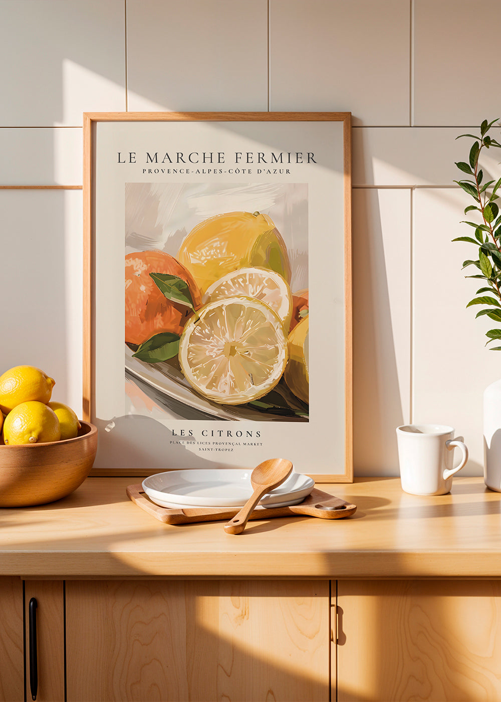 Køkkenkunst Citrusar fra markedet