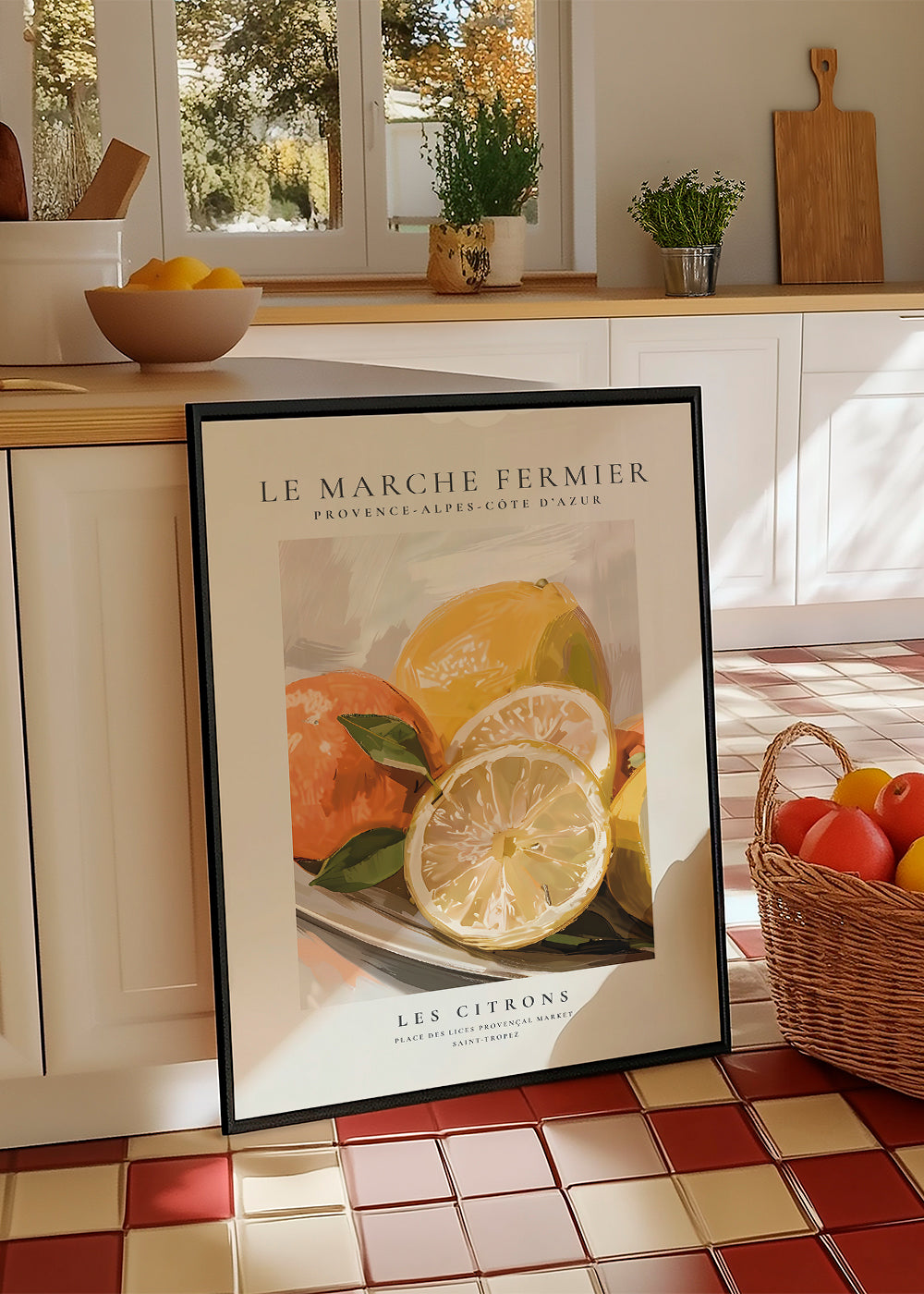 Køkkenkunst Citrusar fra markedet