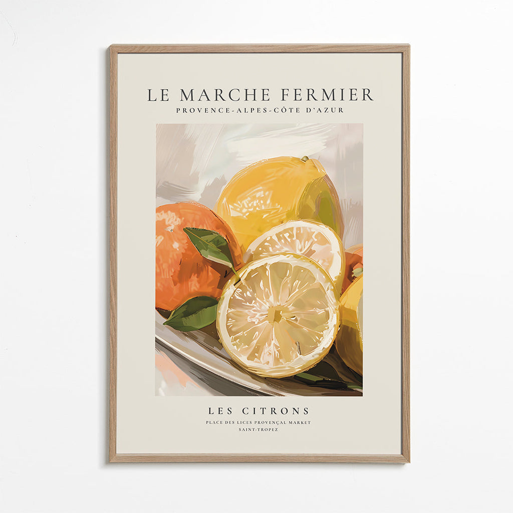 Køkkenkunst Citrusar fra markedet