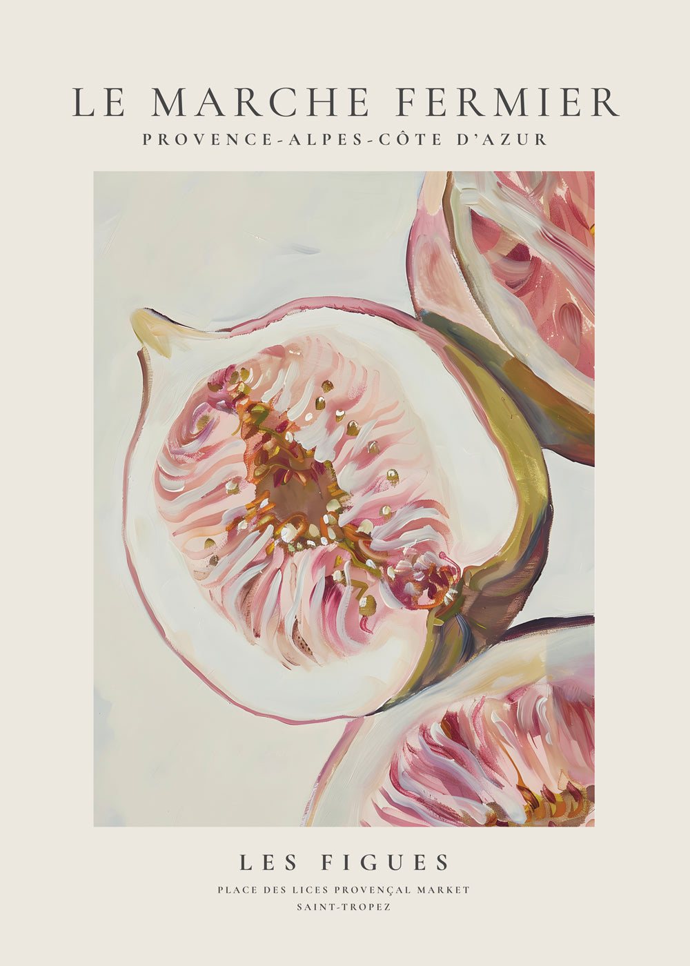Køkkenkunst med figenillustration