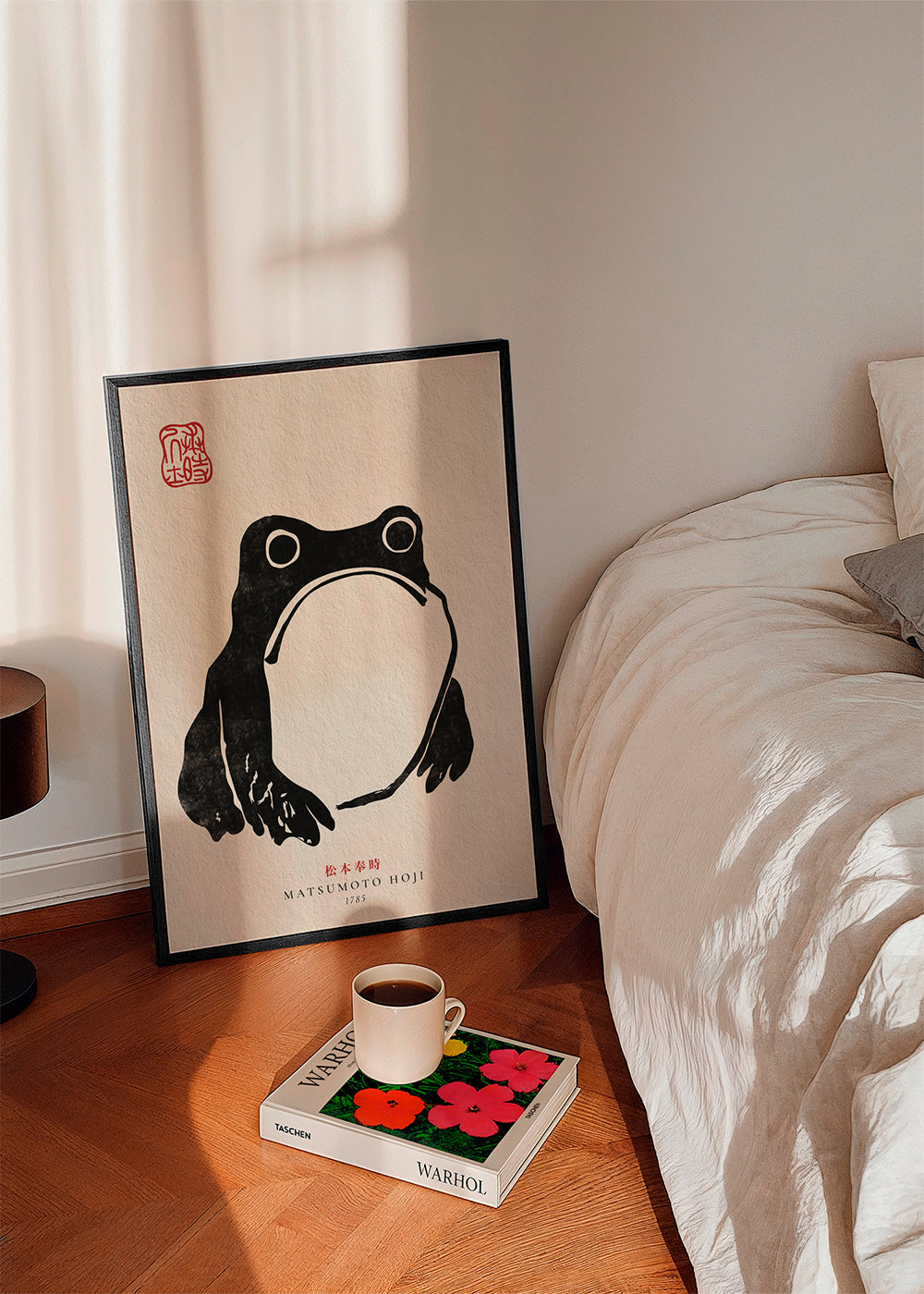 Billede frø japansk minimalistisk