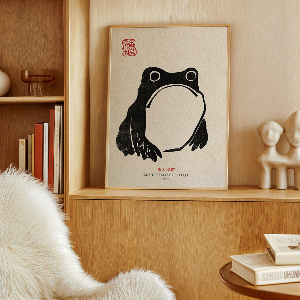 Billede frø japansk minimalistisk