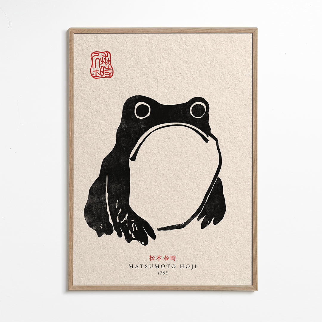 Billede frø japansk minimalistisk