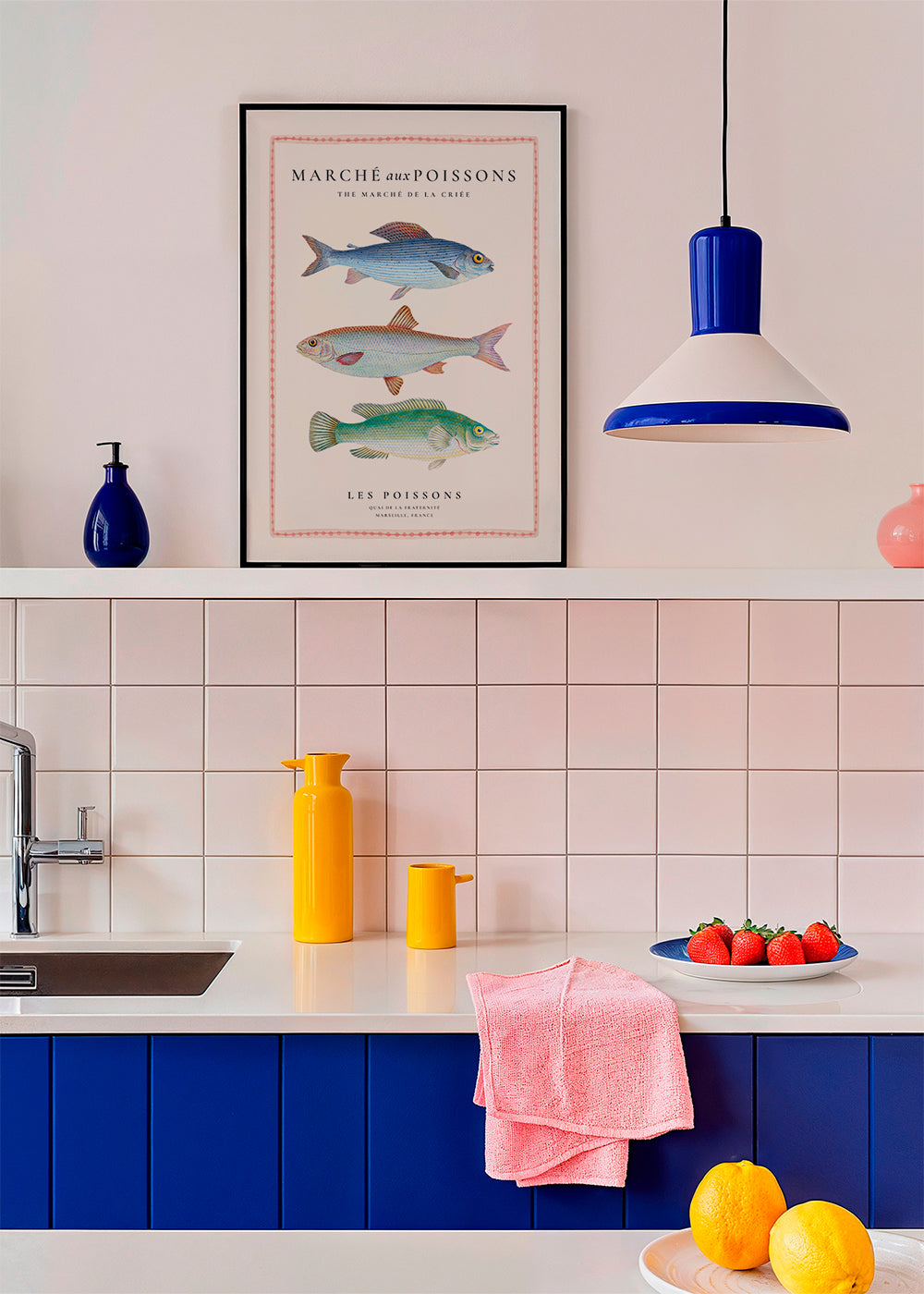 Køkkenkunst: naturalistisk fisketavle