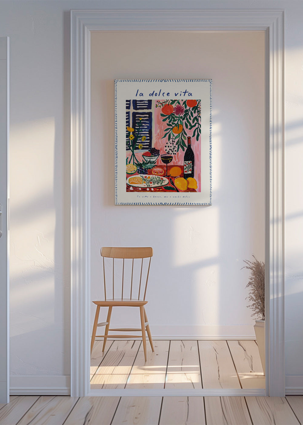 Køkkenkunst illustration La Dolce Vita