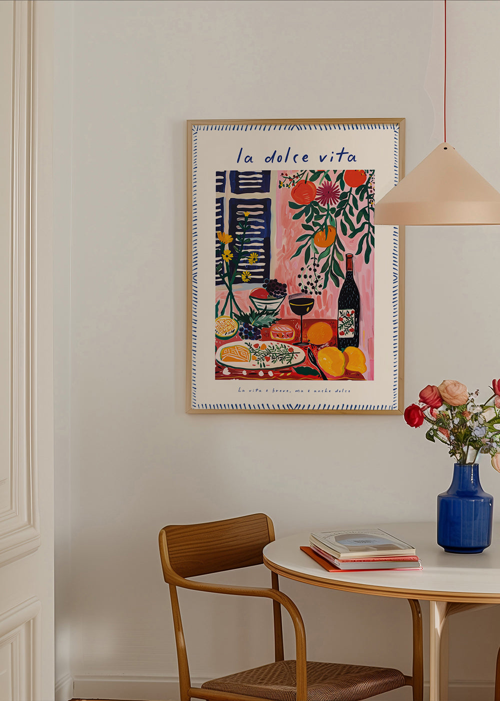 Køkkenkunst illustration La Dolce Vita