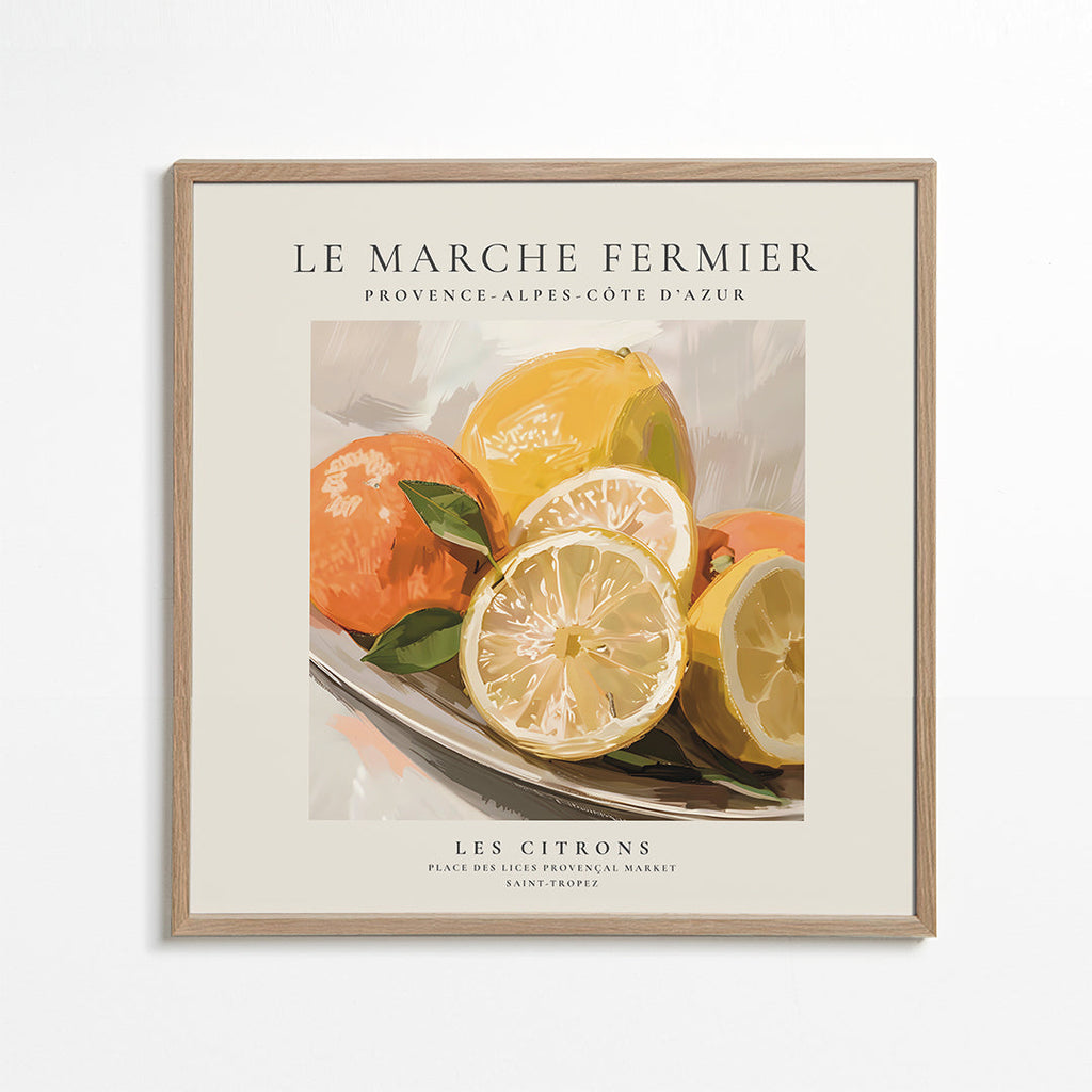 Køkkenkunst Citroner og appelsiner