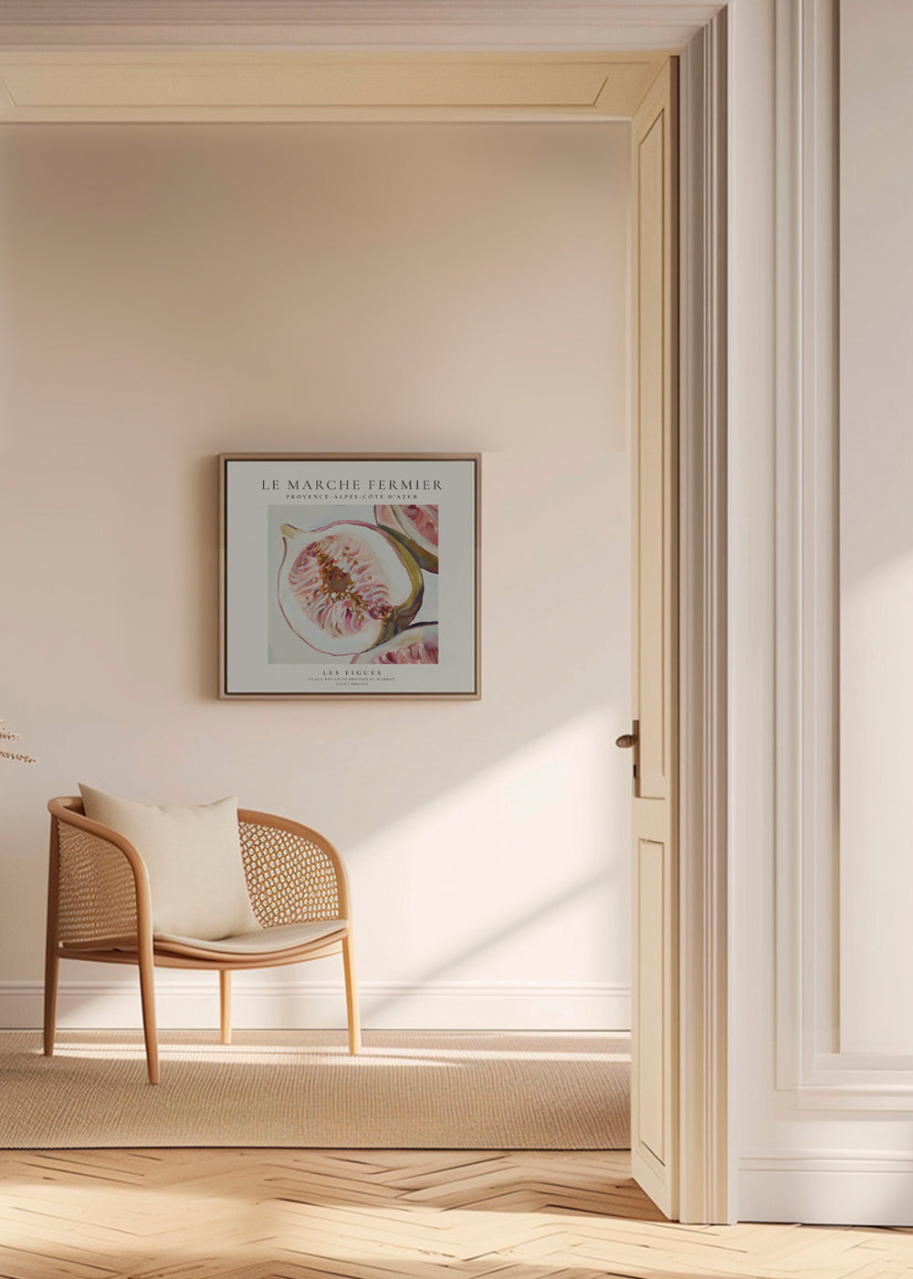 Køkkenkunst med illustrerede figner