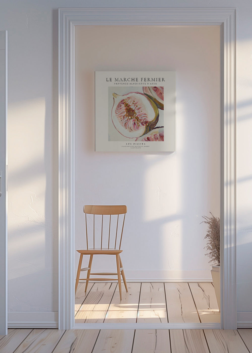 Køkkenkunst med illustrerede figner