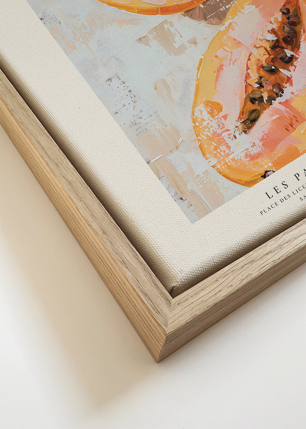 Køkkenkunst Papaya fransk plakat