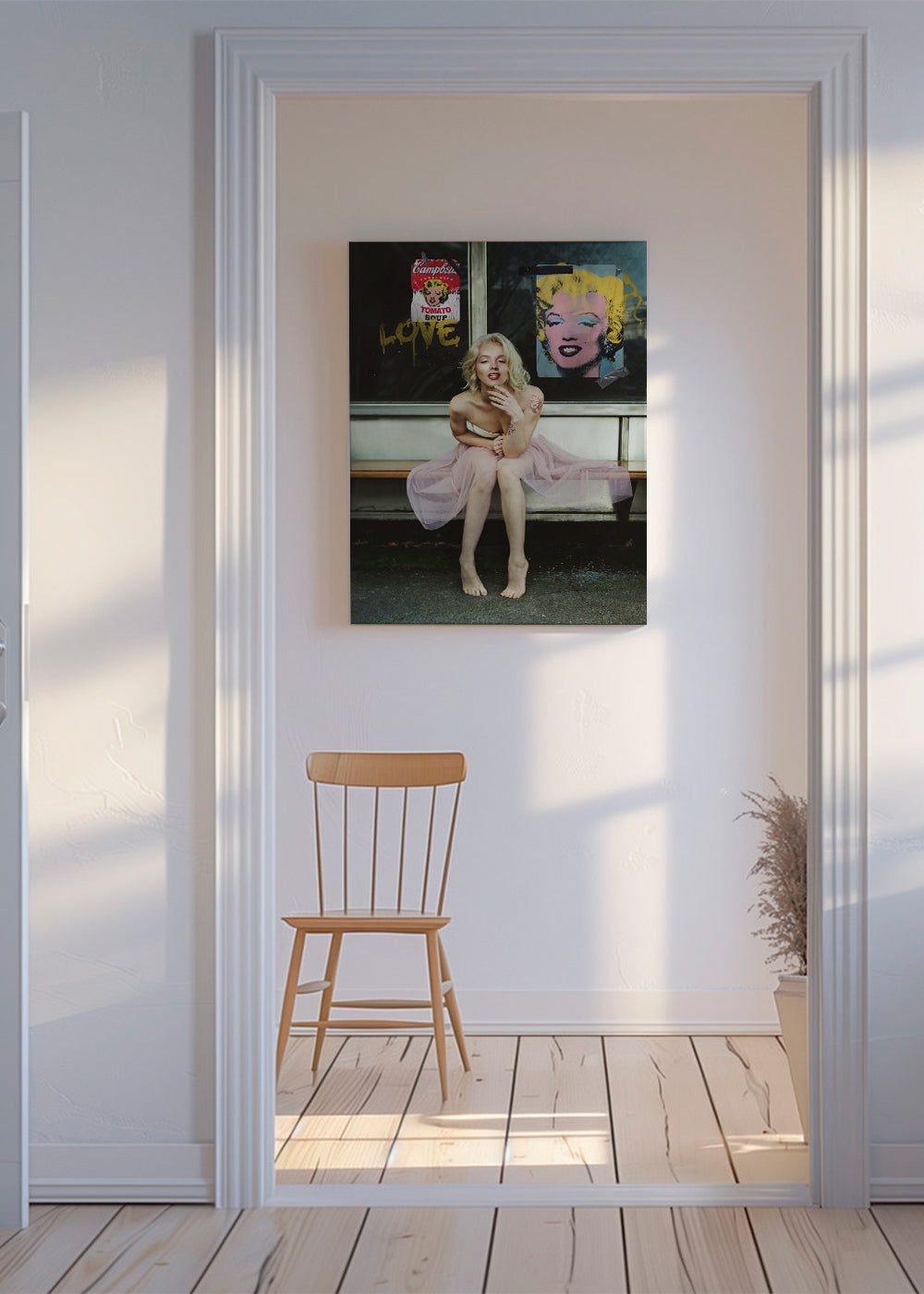 Fotografi portræt med urban pop-stemning