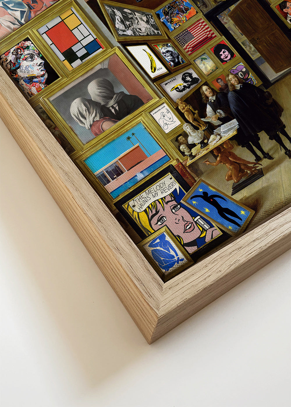 Collage af galleriikoner