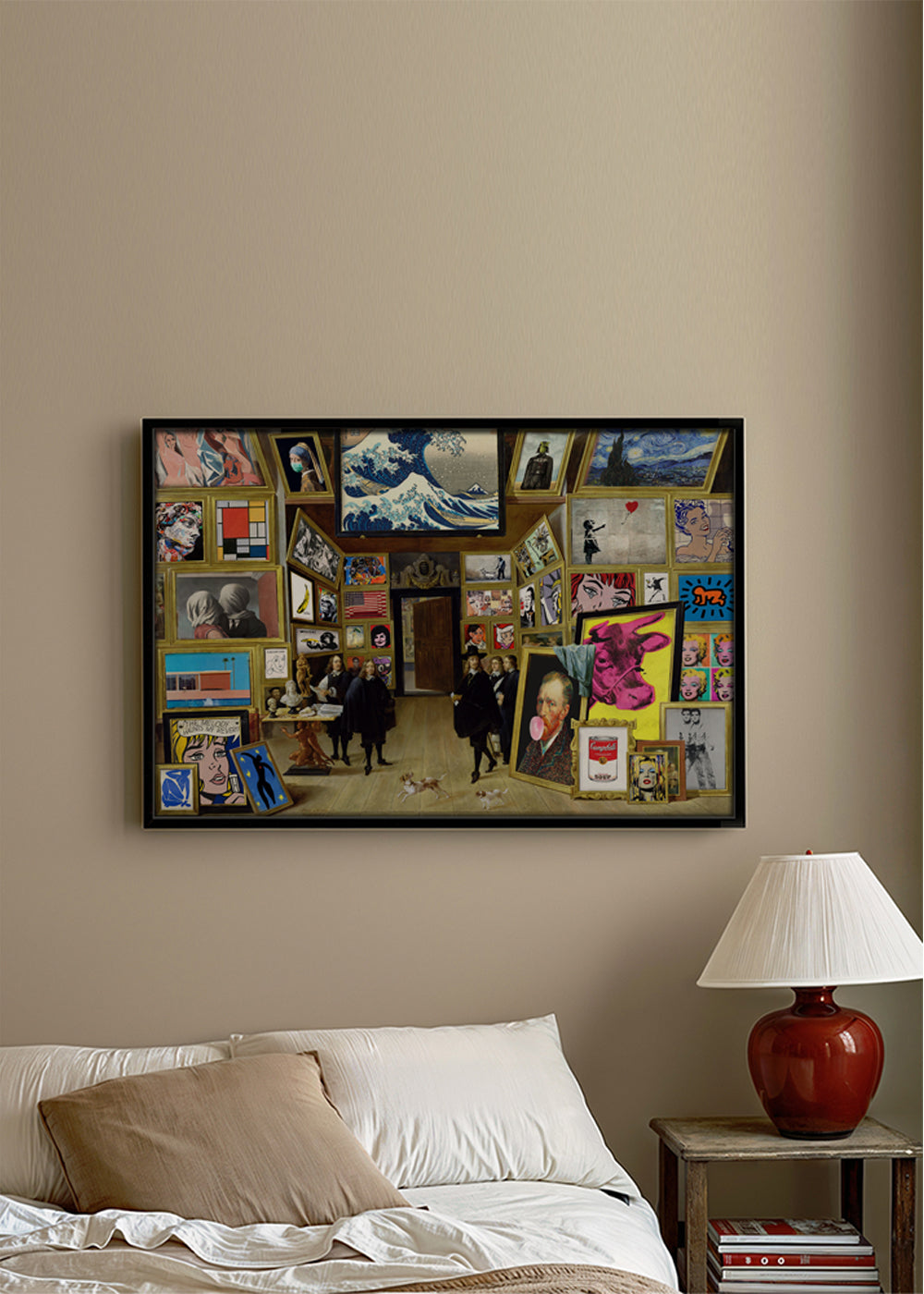 Collage af galleriikoner