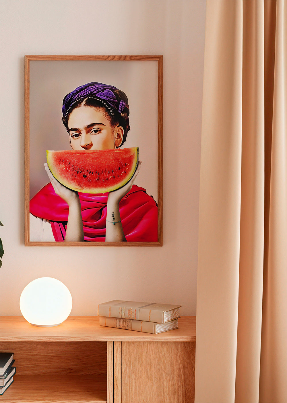 Køkkenkunst Frida med vandmelon