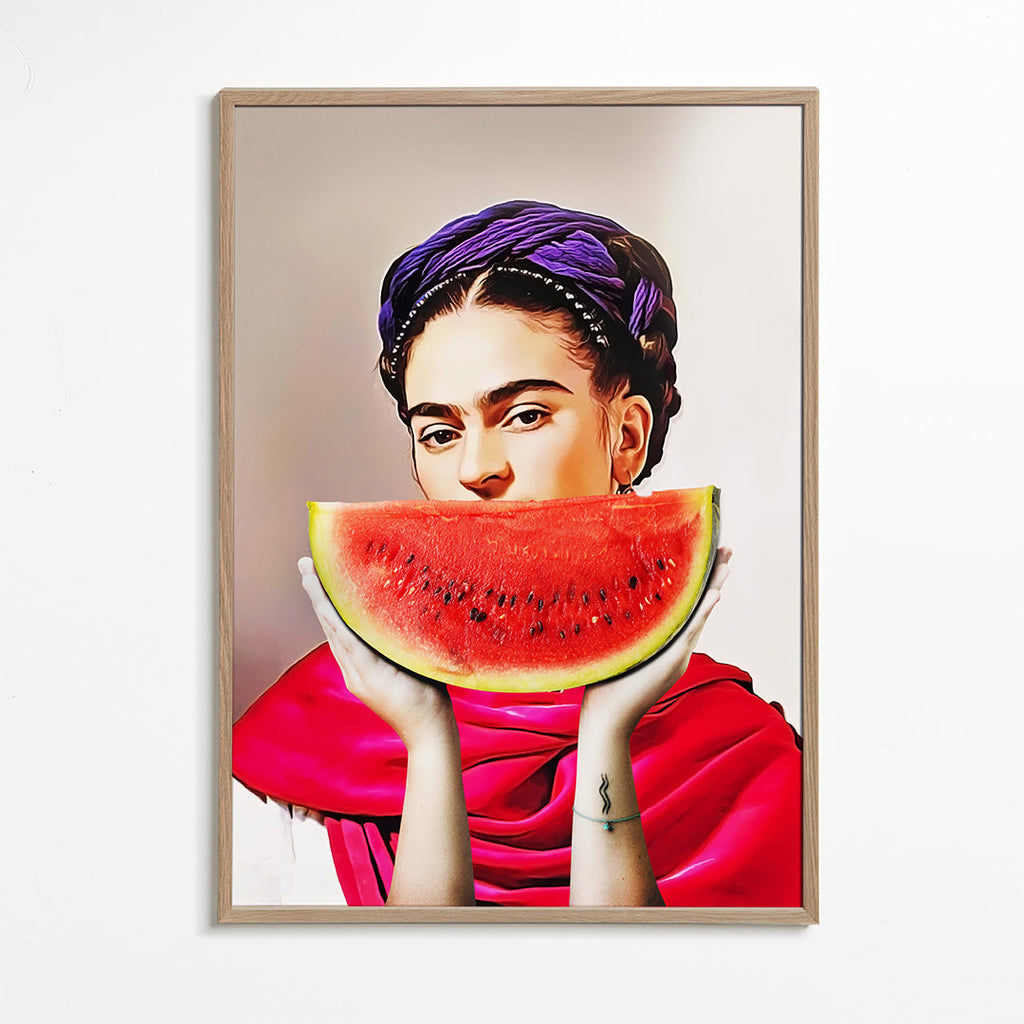 Køkkenkunst Frida med vandmelon