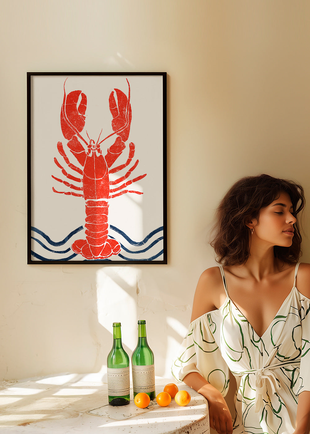 Køkkenkunst: rød hummertryk – Product3