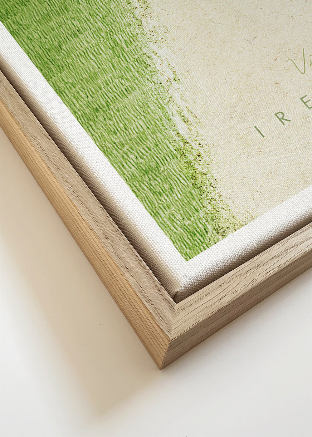 Rejseplakat: Irland kystillustration