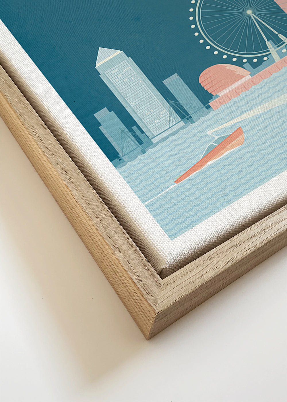 Køkkenkunst: London illustreret skyline