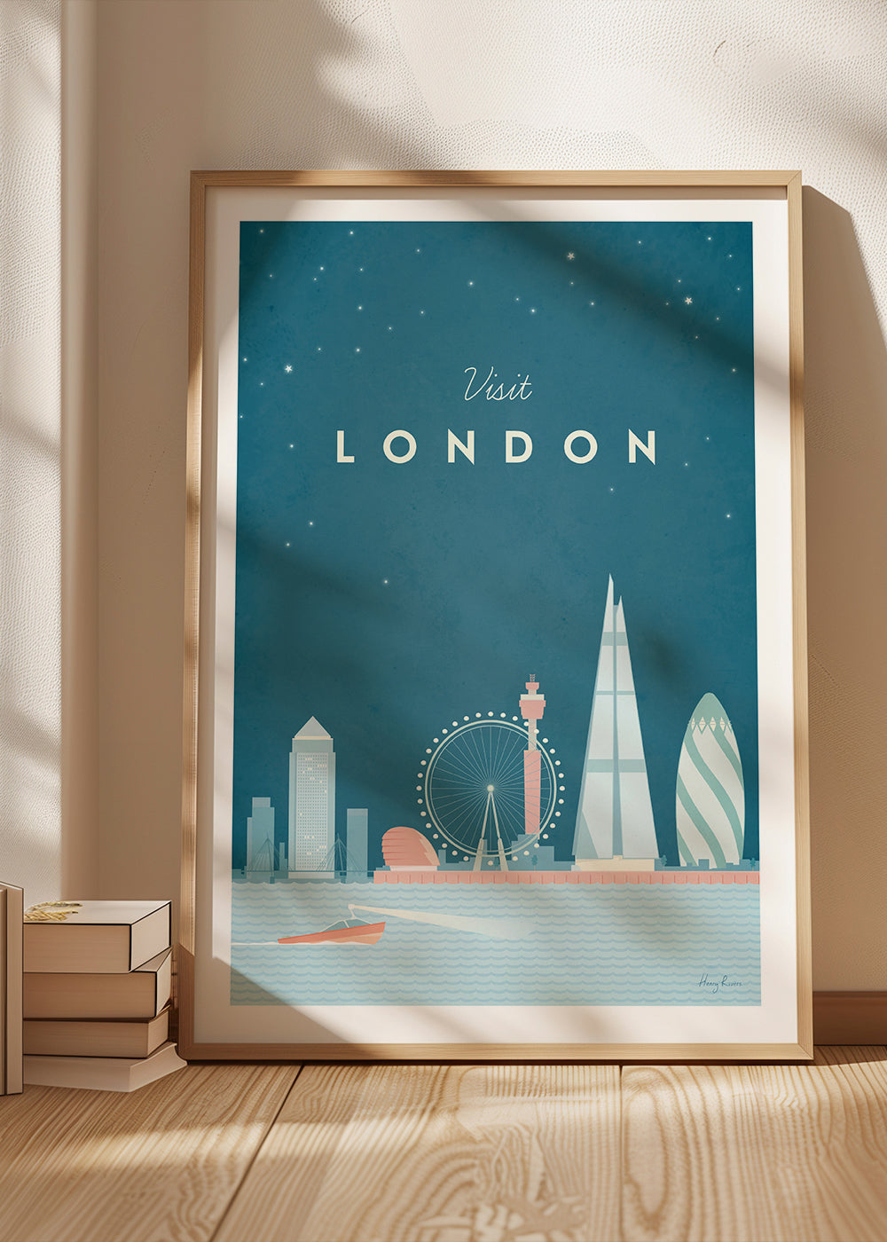 Køkkenkunst: London illustreret skyline
