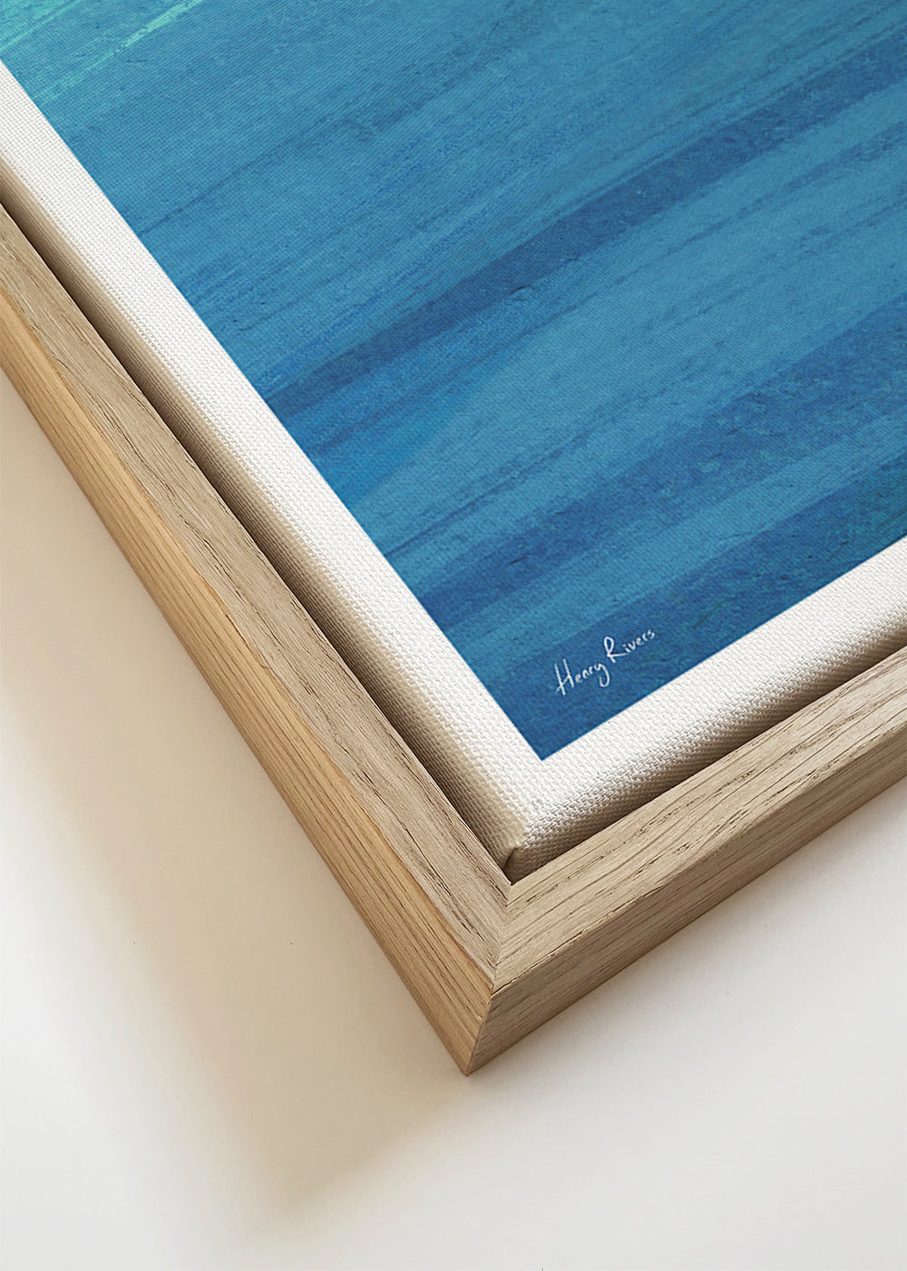 Landskabskunst strand minimalistisk