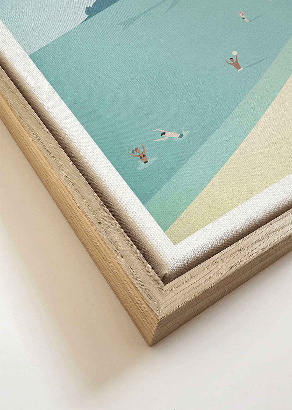 Rejseplakat: Rio strandillustration
