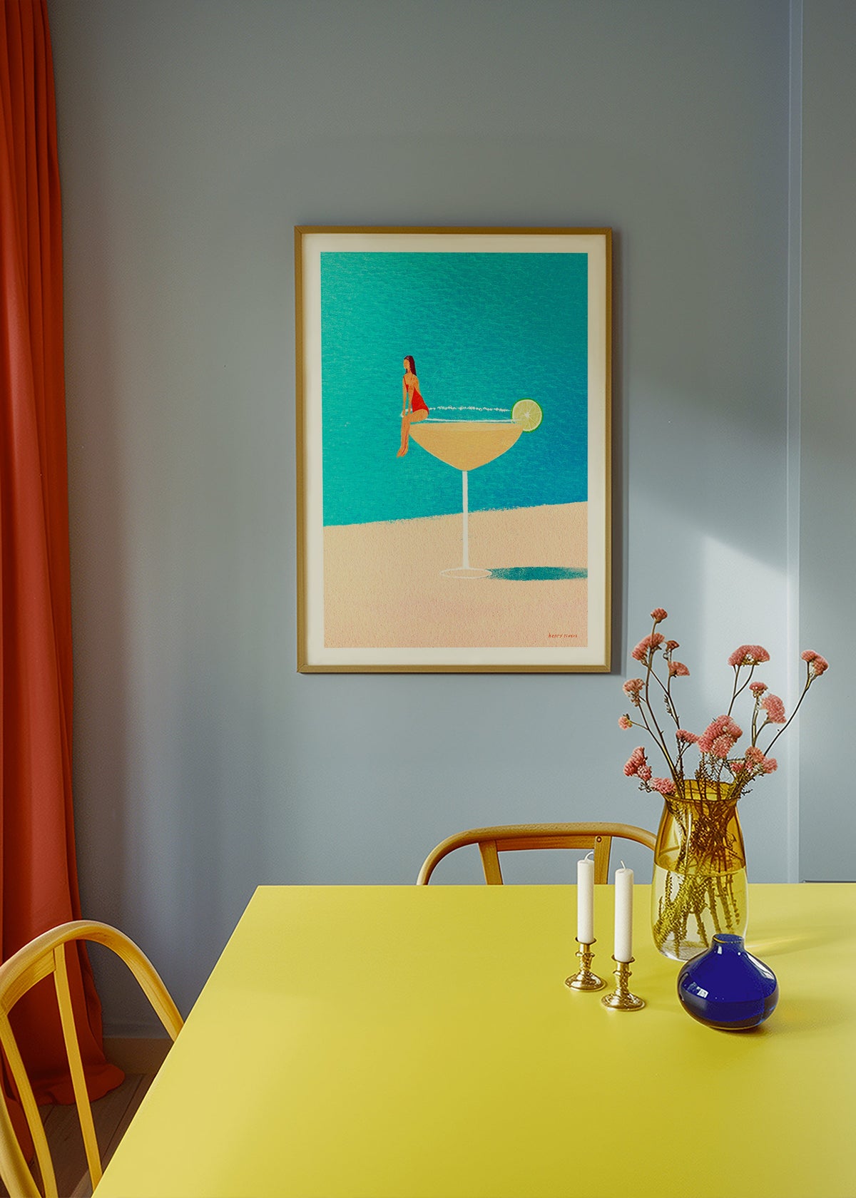 Køkkenkunst: Margarita-illustration – Product1