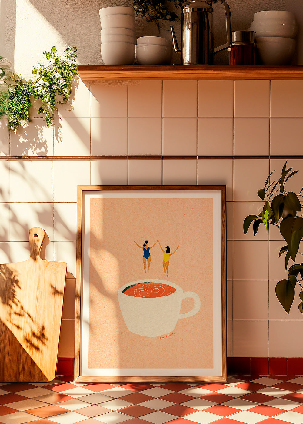 Køkkenkunst med kop og svommere – Product3