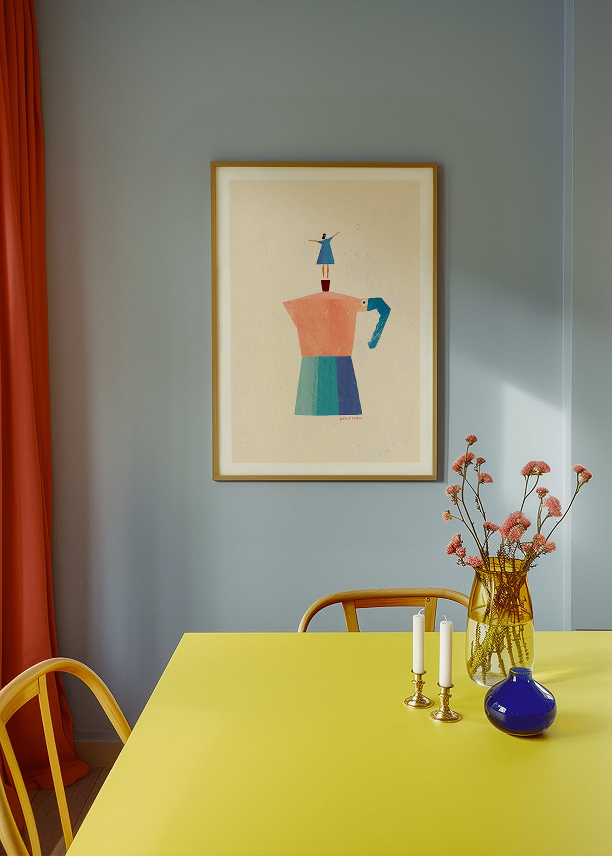 Køkkenkunst med moka og legende silhuet – Product2