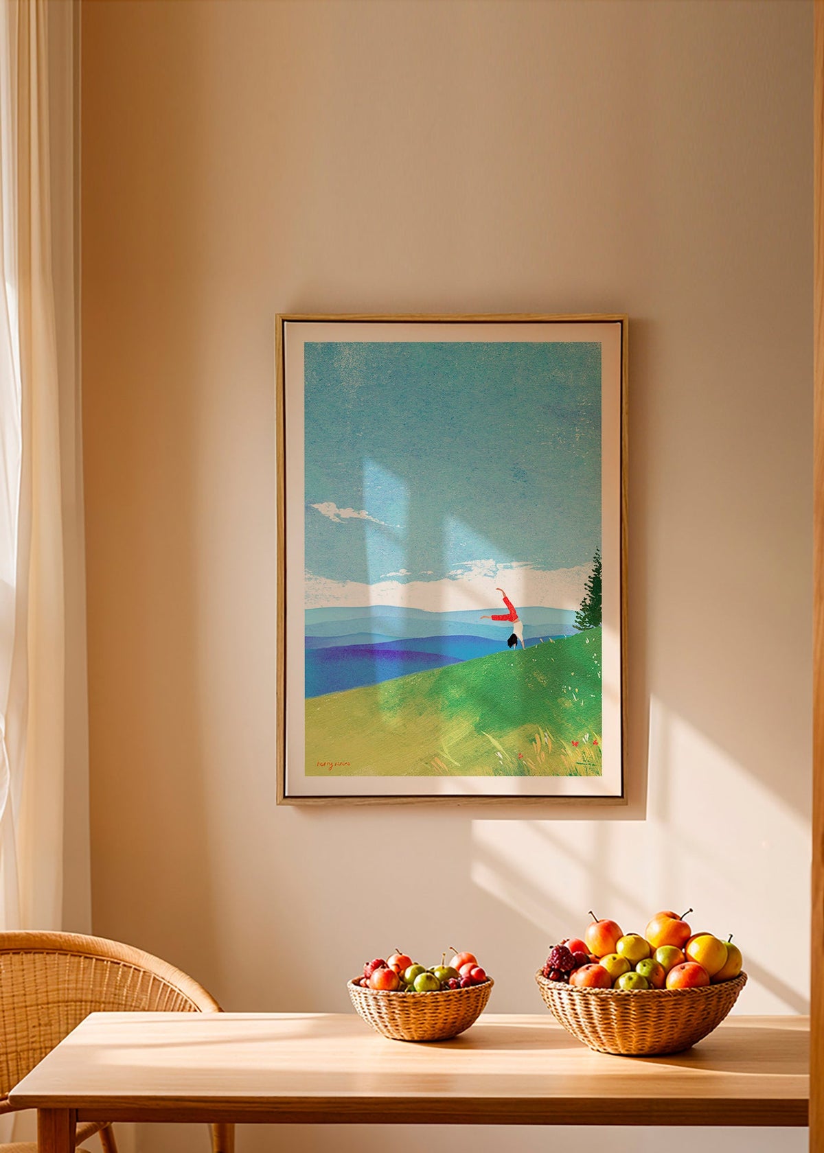 Køkkenkunst: håndstand på bakken – Canvas1
