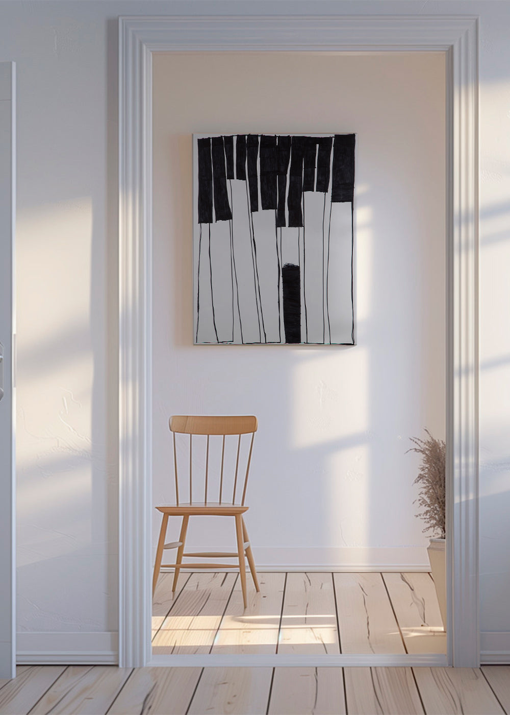 Illustration af klavertangenter